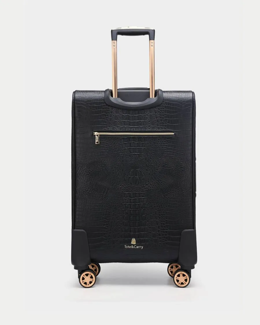 Apollo 2 Suitcase 2 Piece Set in Black