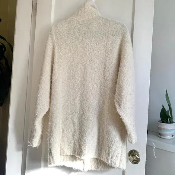 Aritzia Wilfred Karlis Oversized Alpaca Button Front Cardigan