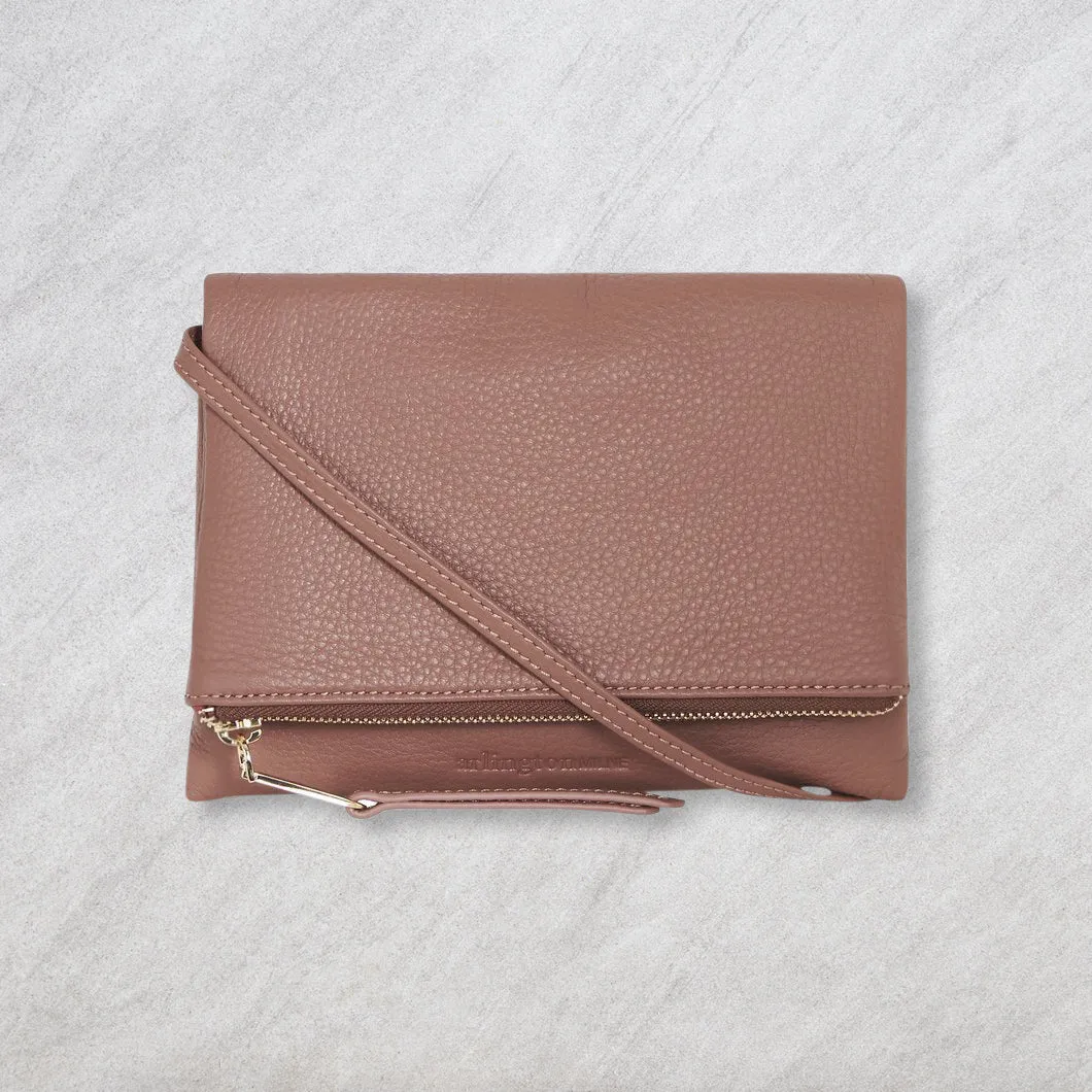 Arlington Milne Ella Foldover Wallet, Spice