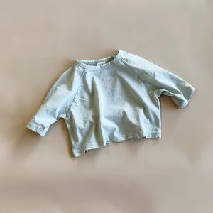 Ash Boxy Tee | Grey