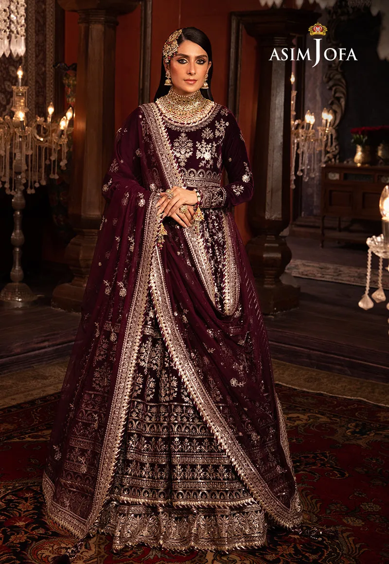ASIM JOFA | MAKHMAL - WEDDING VELVET | AJMM-11