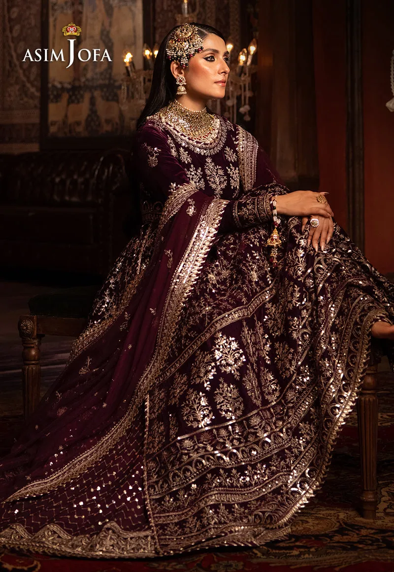 ASIM JOFA | MAKHMAL - WEDDING VELVET | AJMM-11