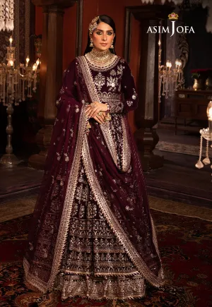 ASIM JOFA | MAKHMAL - WEDDING VELVET | AJMM-11