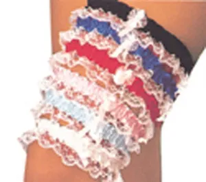 Assorted Lace Leg Garters - Each