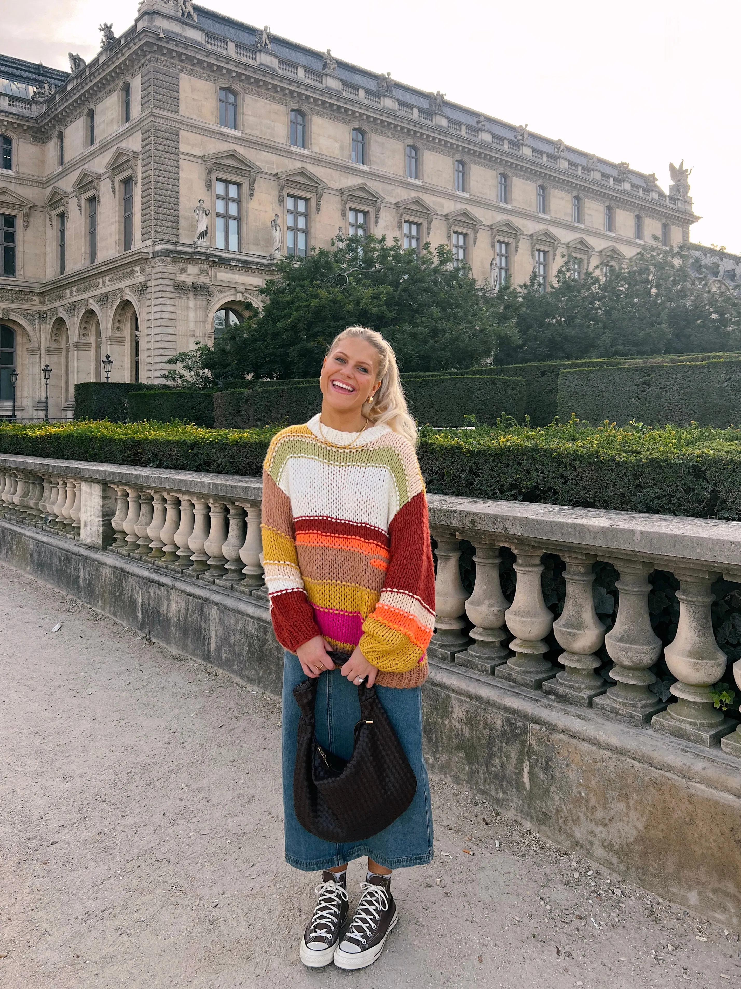 Autumn Energy Striped Sweater *RESTOCKED*