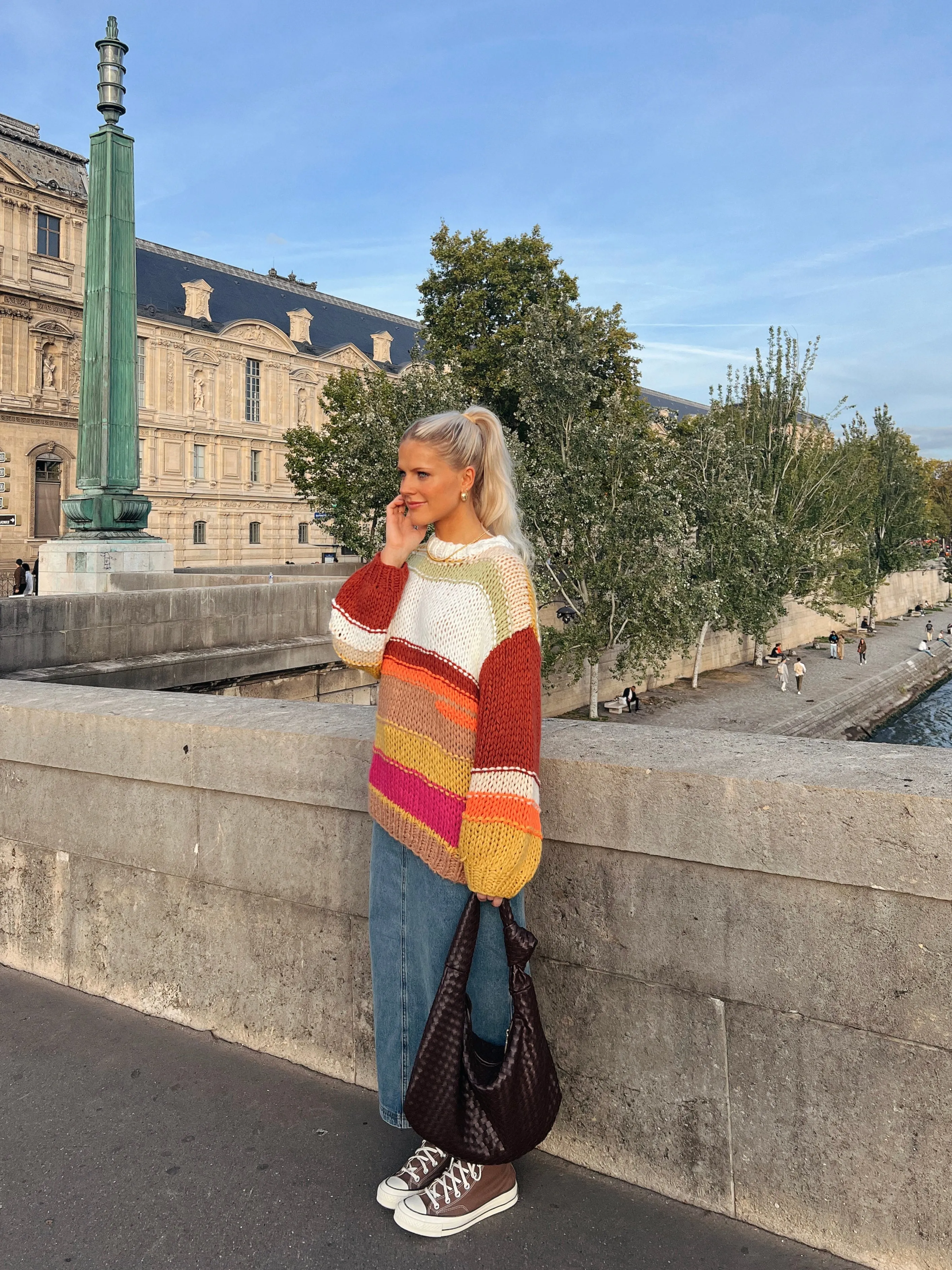 Autumn Energy Striped Sweater *RESTOCKED*