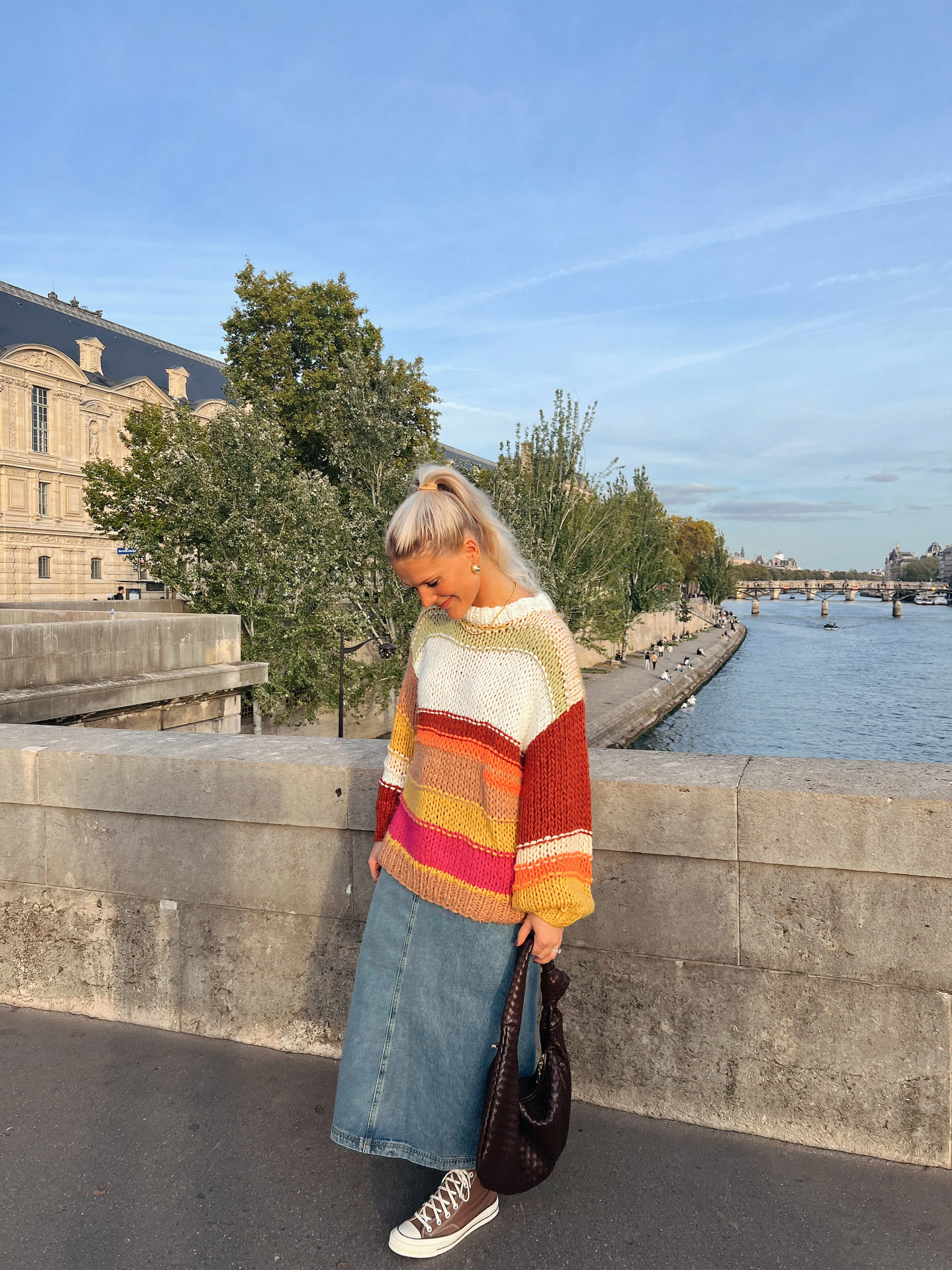 Autumn Energy Striped Sweater *RESTOCKED*