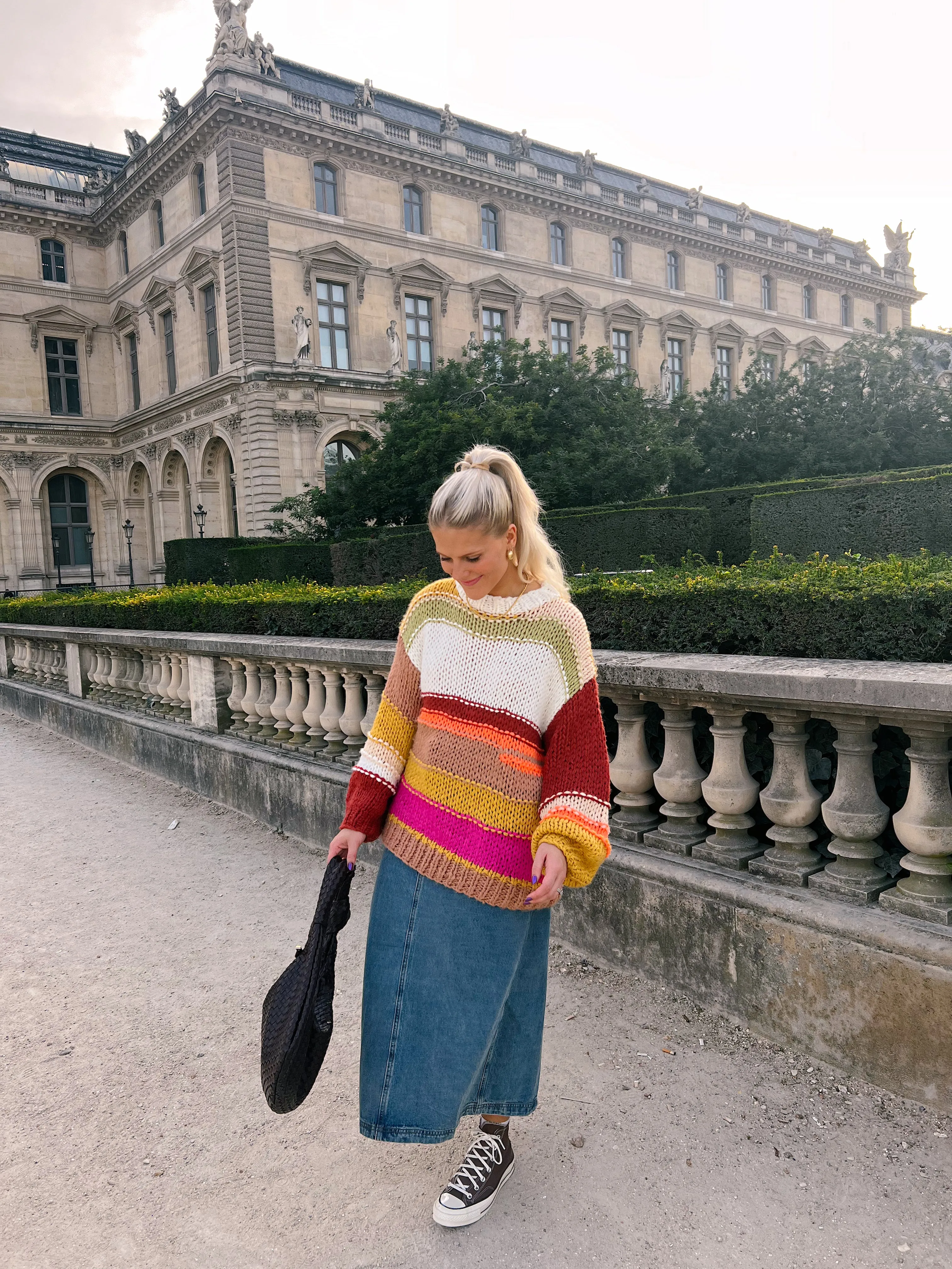 Autumn Energy Striped Sweater *RESTOCKED*