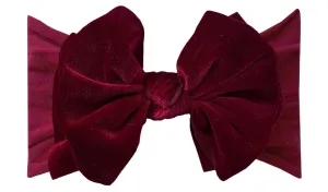 Baby Bling Ruby Velvet FAB-BOW-LOUS