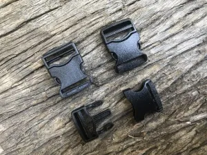 Backpack buckle - Black 20mm
