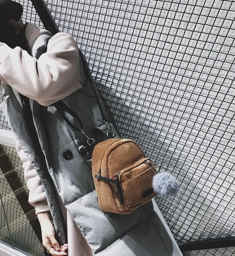 Backpack With Long Straps & Ball