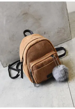Backpack With Long Straps & Ball
