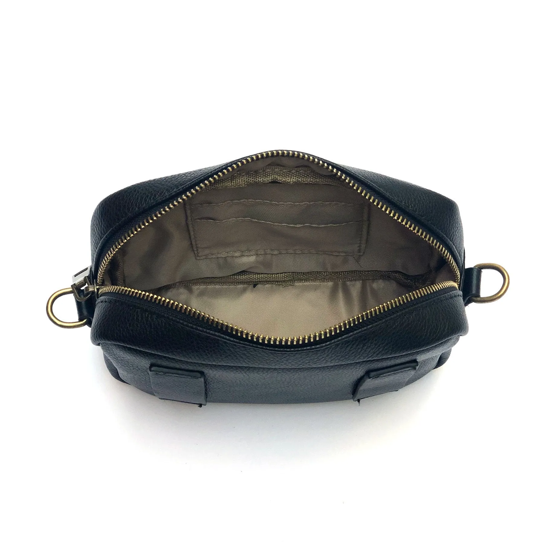 Bag and Strap Bundle: Daisy Strap and Bowie Pack in Black