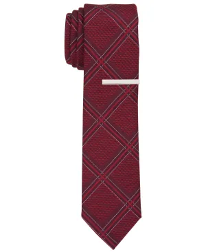 Bannos Grid Slim Tie