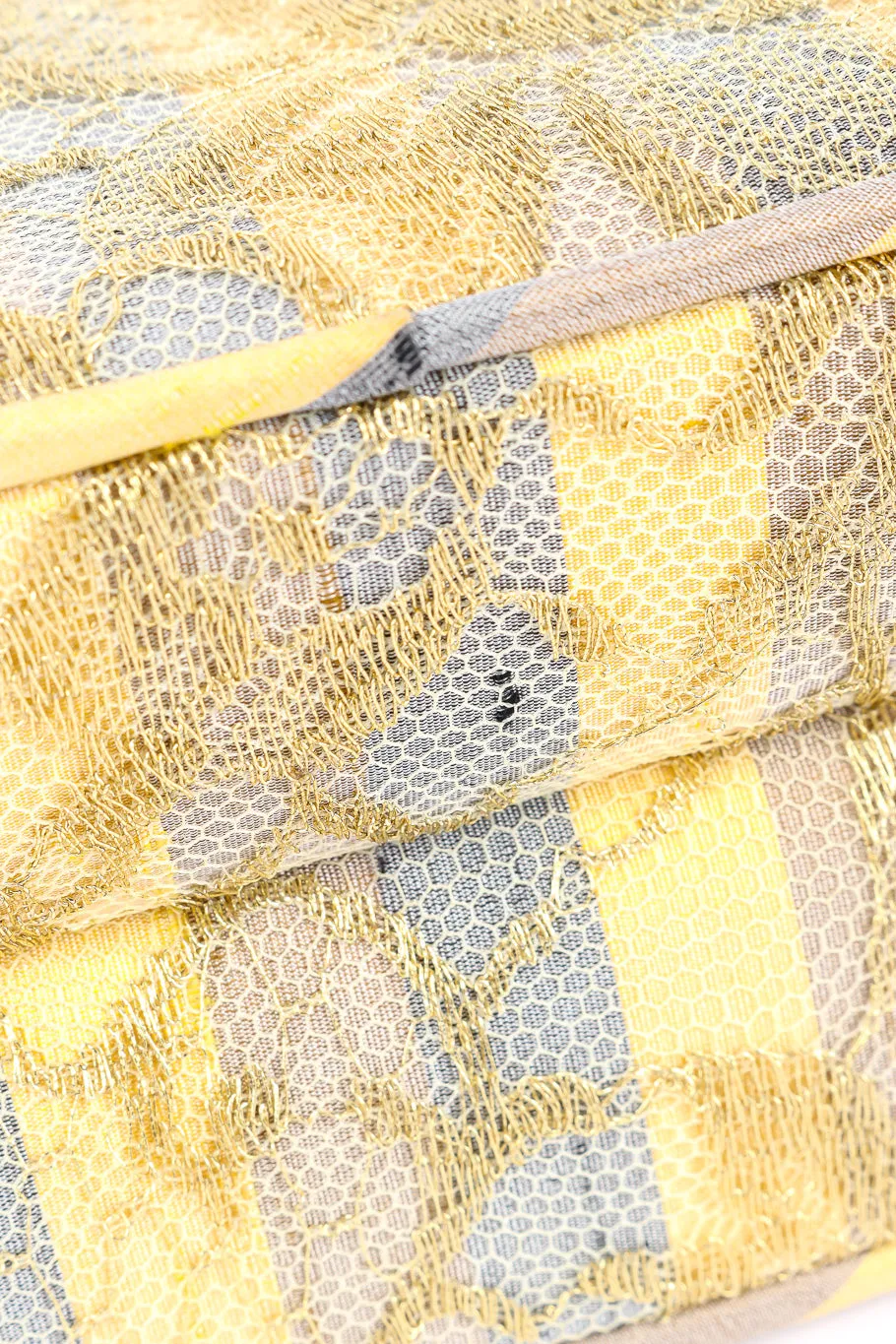 Baroque Lace Stripe Bag