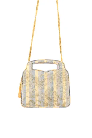 Baroque Lace Stripe Bag