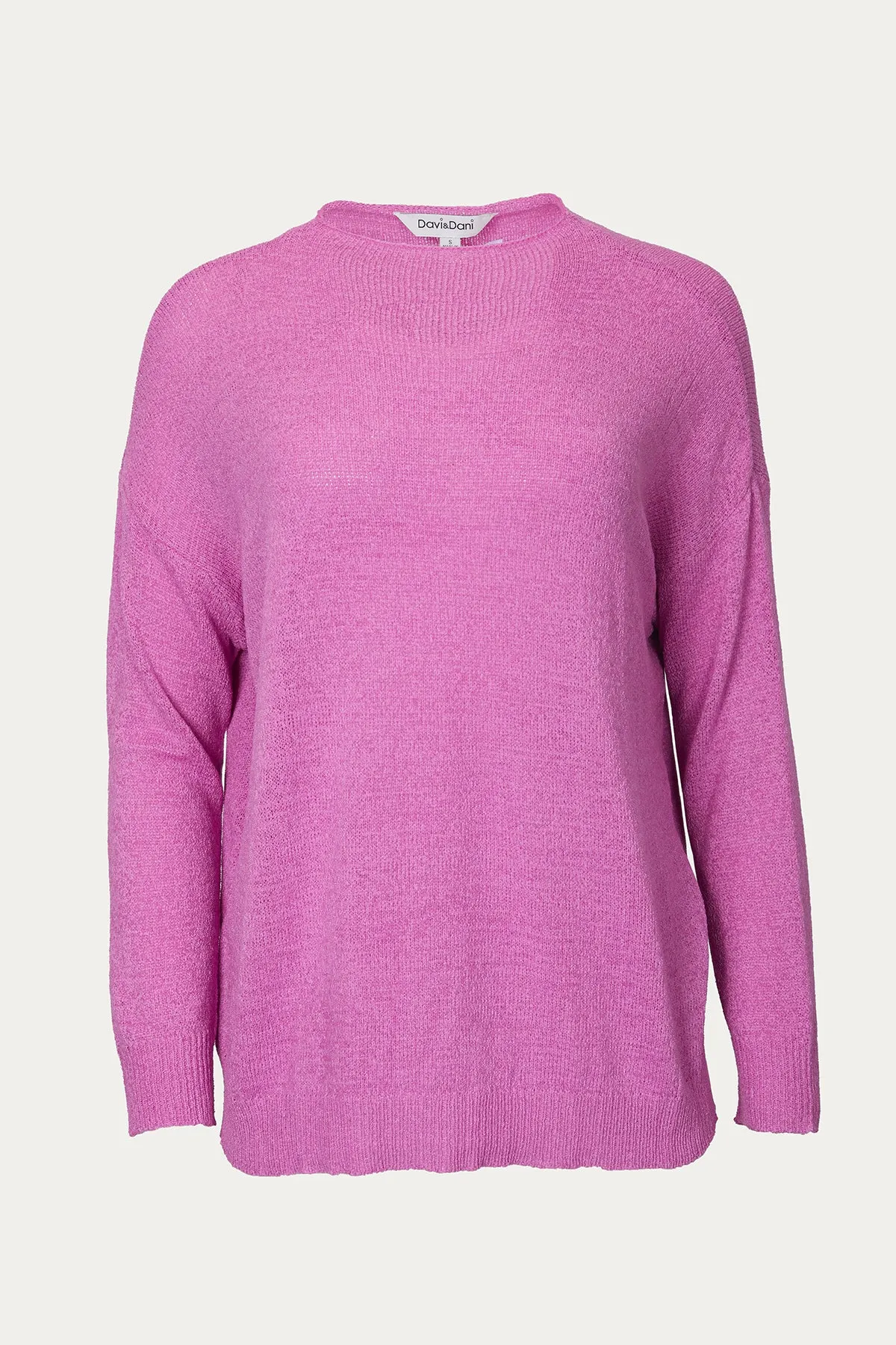 BASIC SLOUCHY SWEATER