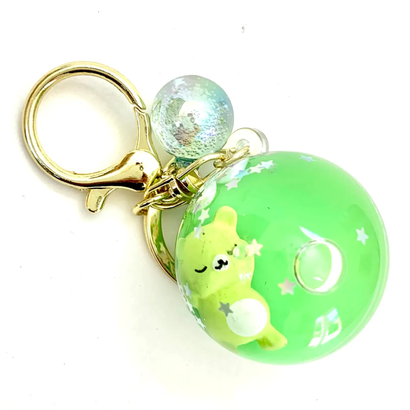 bcmini Sleeping Animal Ball Charm Keyring