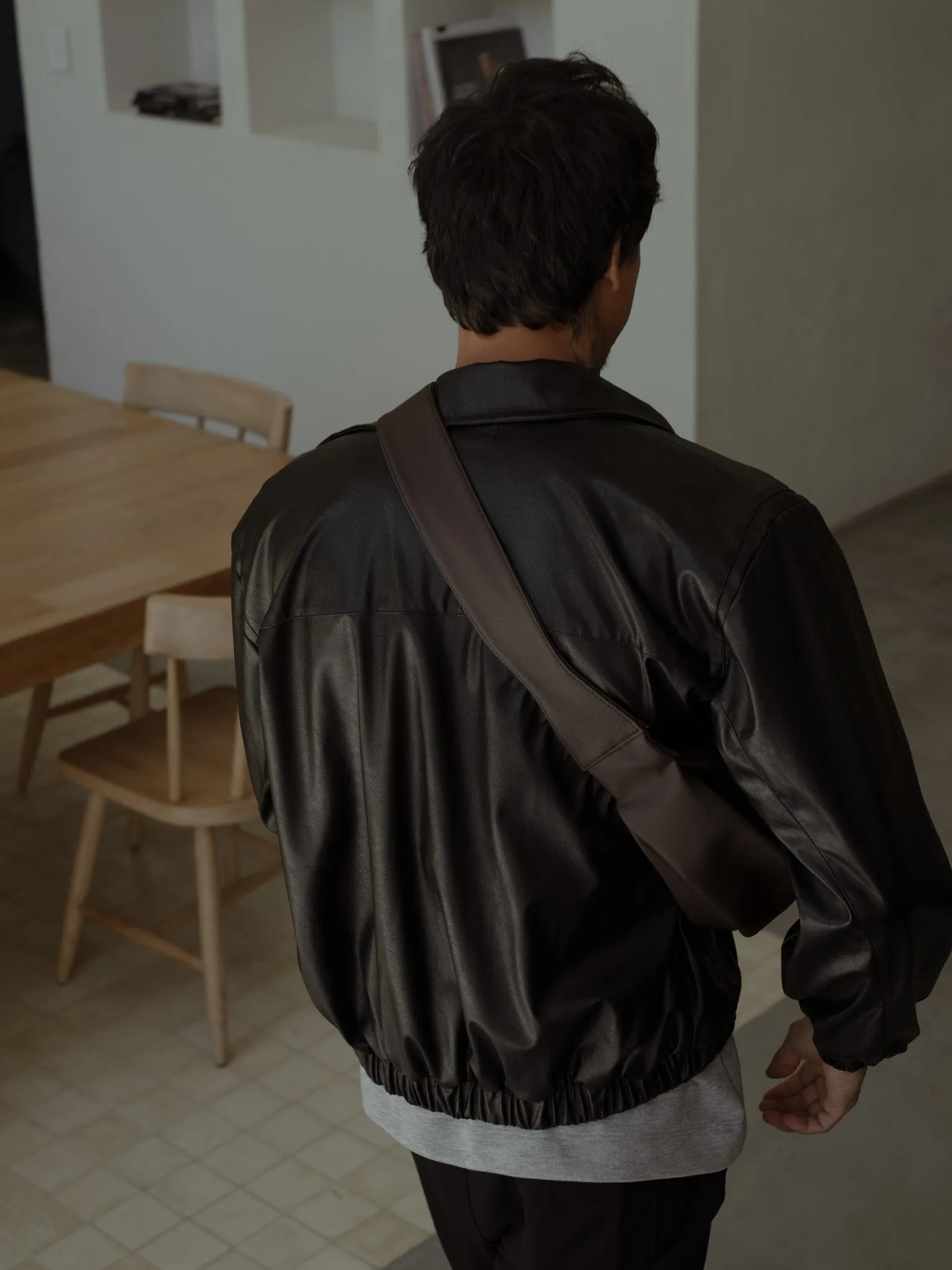 BEAN CROSS BAG - ESPRESSO