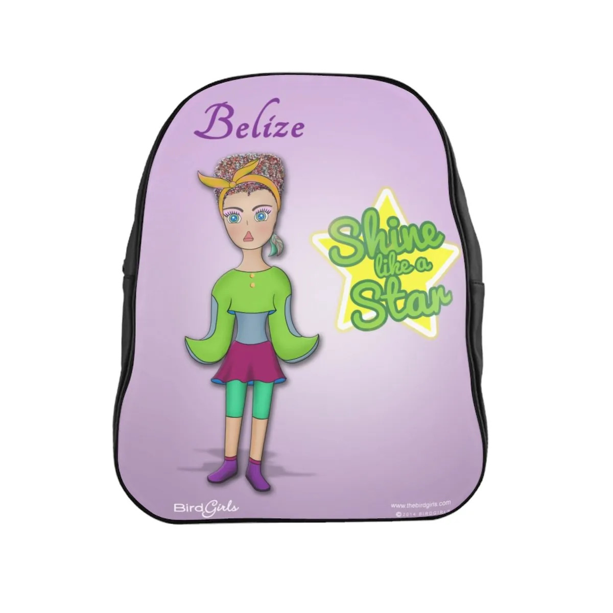 Belize BirdGirl School Backpack