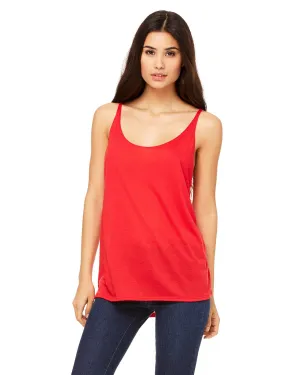 Bella Canvas Ladies Slouchy Tank | Red