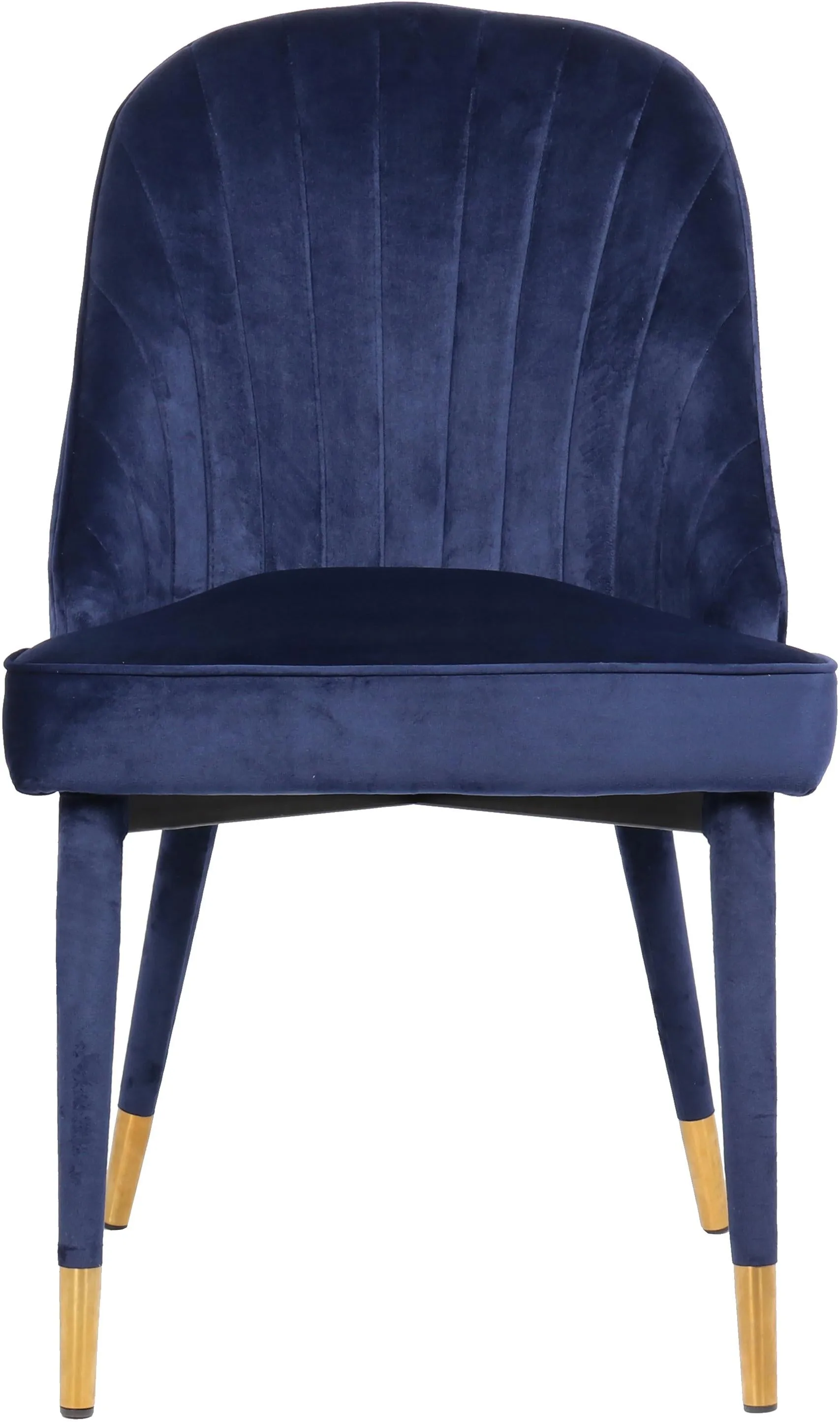 Belle Navy Velvet Dining Chair