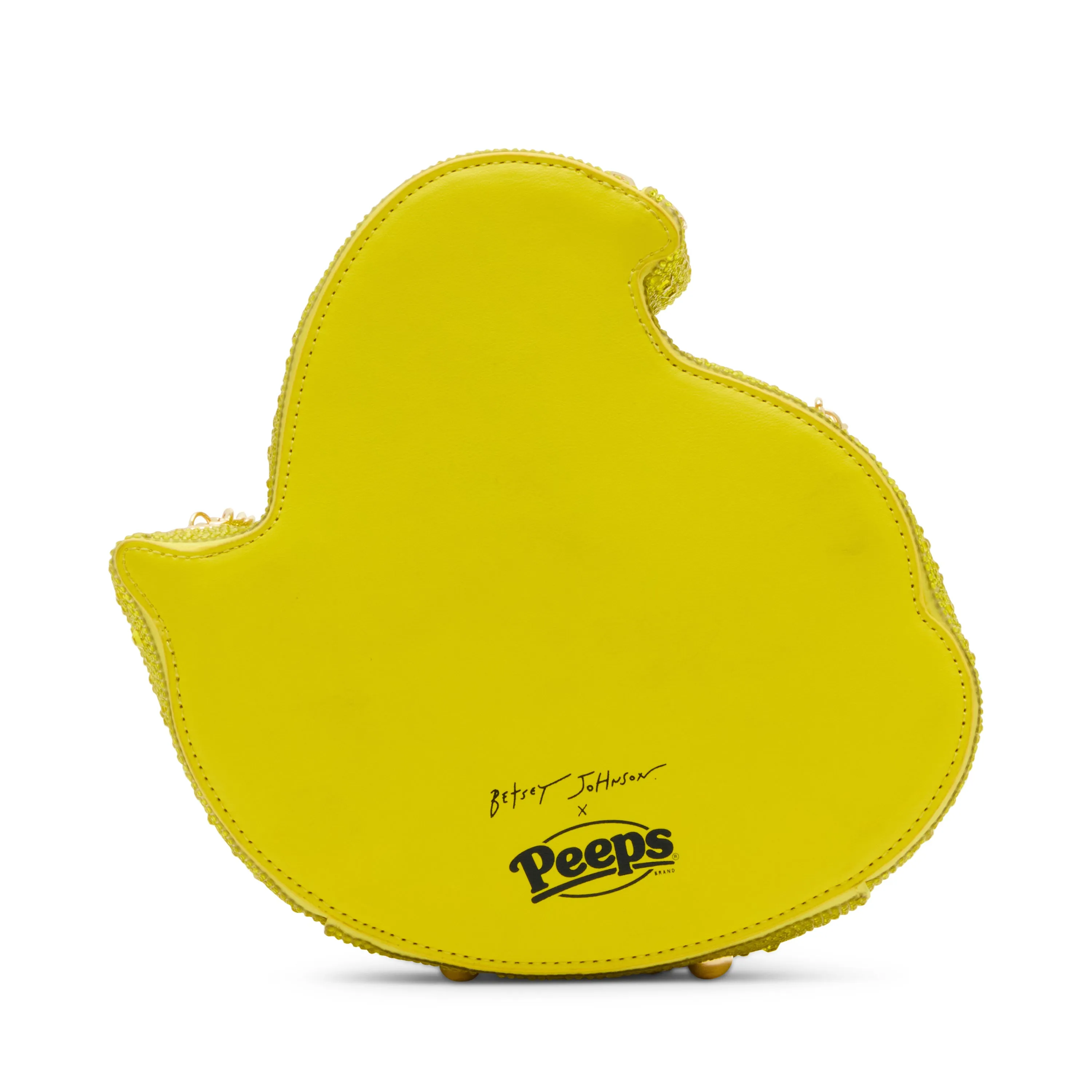 Betsey Johnson x Peeps® Kitsch Rhinestone Chicks Crossbody Bag Yellow