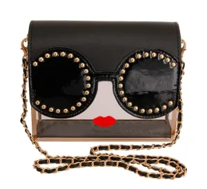 Black & Clear Hardcase Face Bag