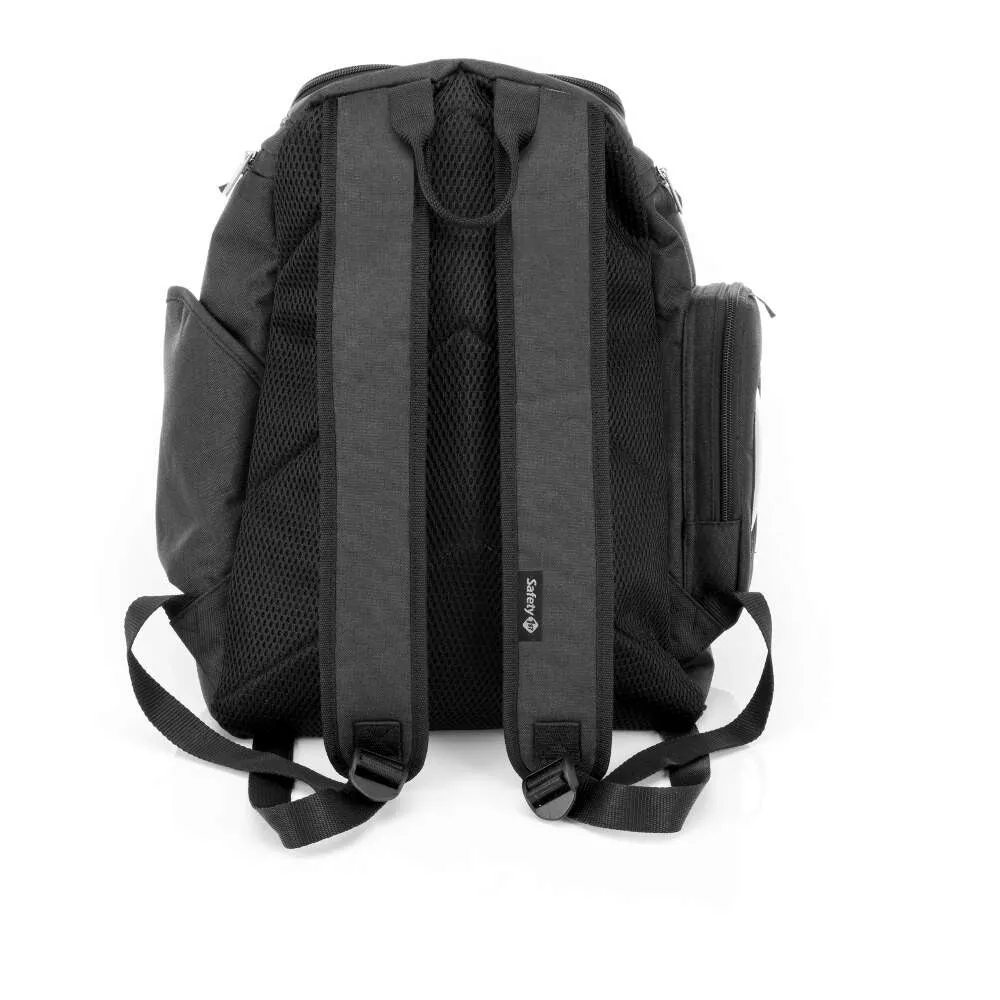 Black Back Pack Changing Bag