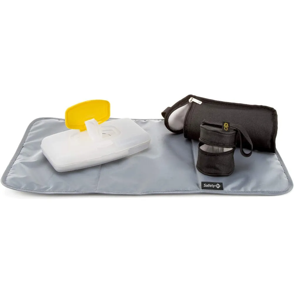 Black Back Pack Changing Bag