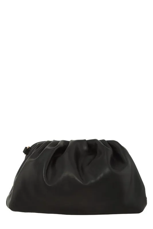 Black studded crossbody bag