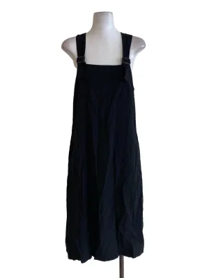 Black V Neck Boxy Jumpsuit