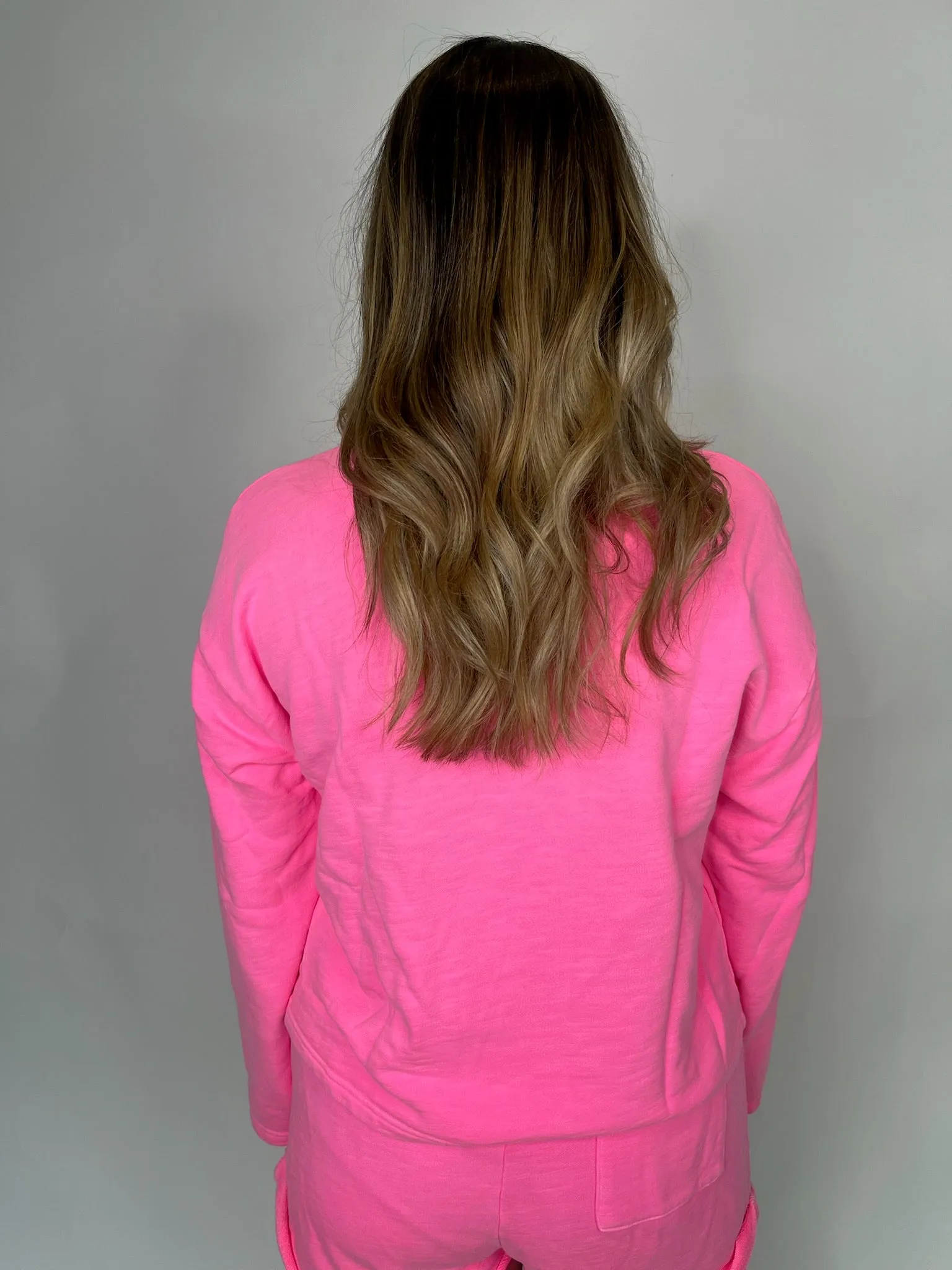 Bobi Crewneck Wide Sleeve Boxy Sweatshirt