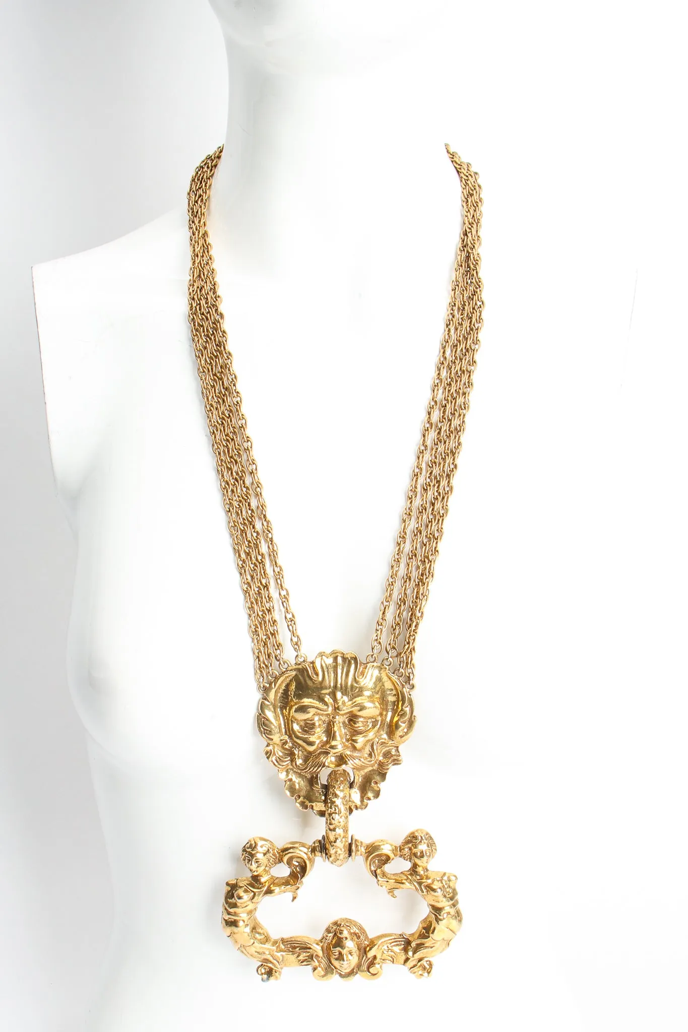 Boca de Veritas Door Knocker Pendant