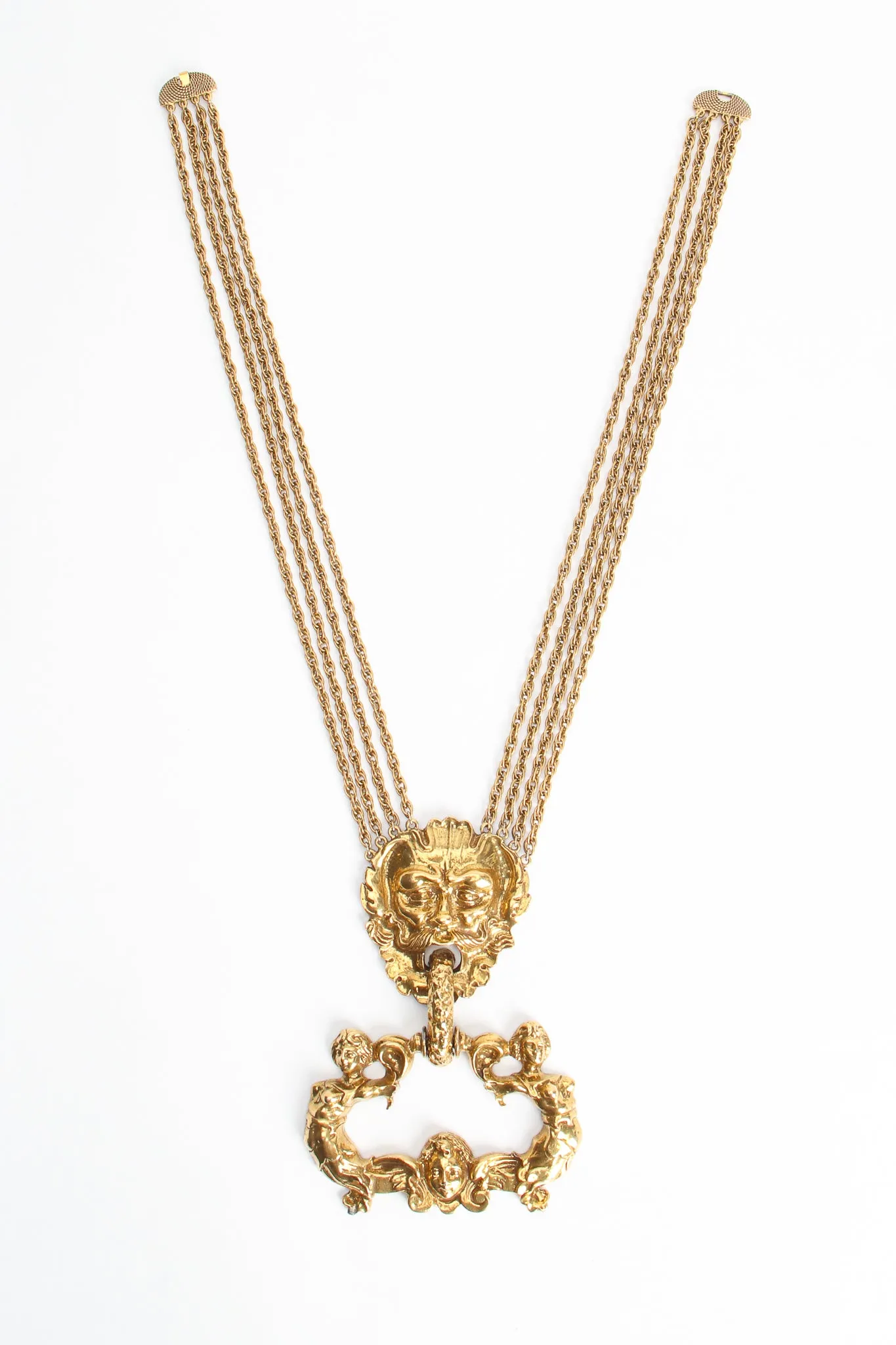 Boca de Veritas Door Knocker Pendant