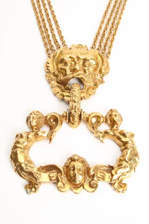 Boca de Veritas Door Knocker Pendant