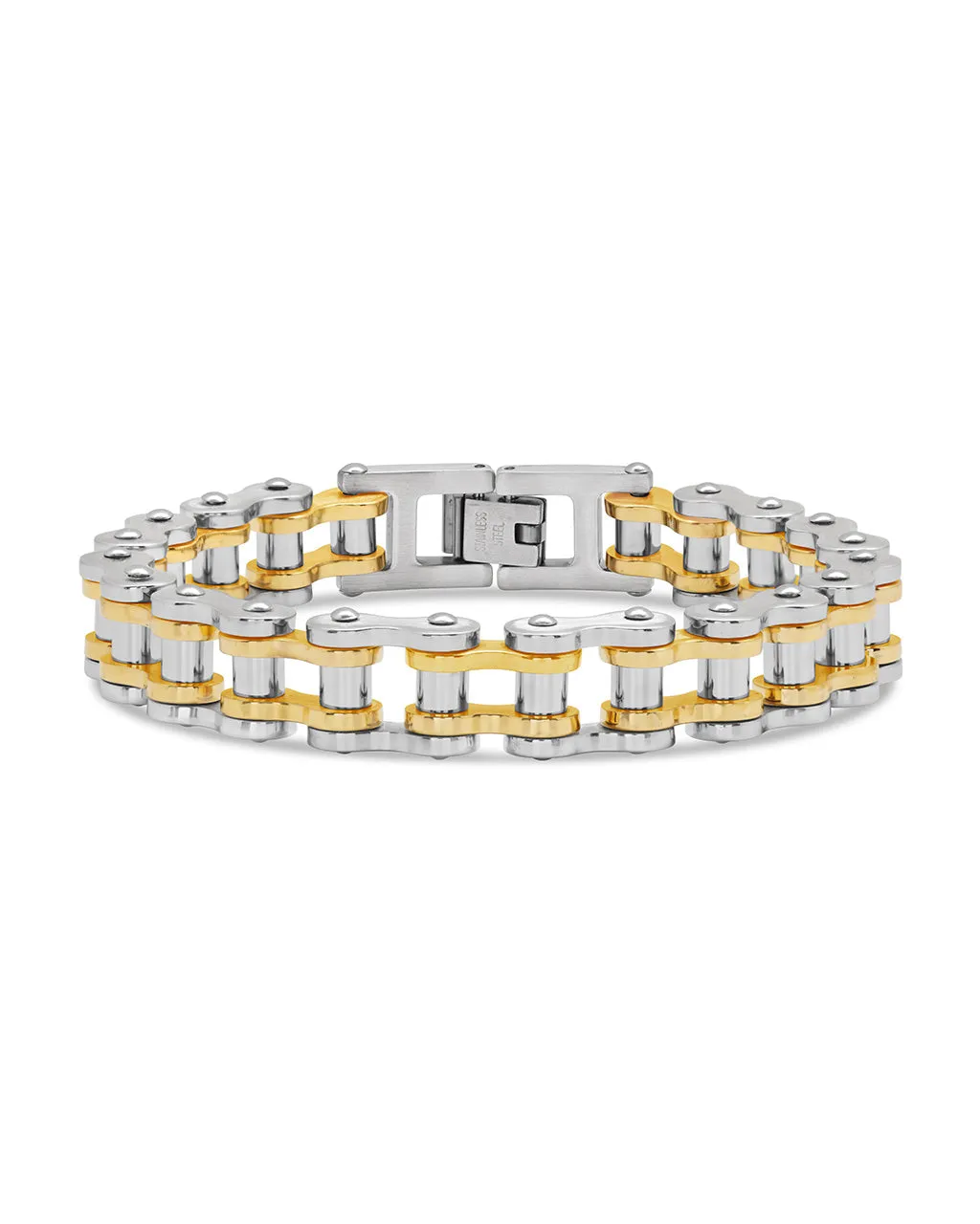 Bolt Watch Band Chain Bracelet