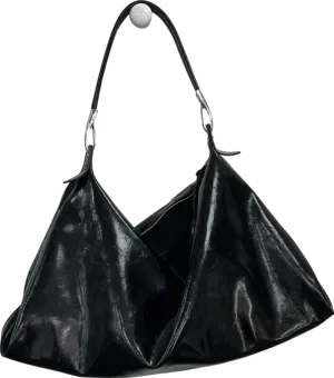 boohoo Black Slouchy Tote Bag