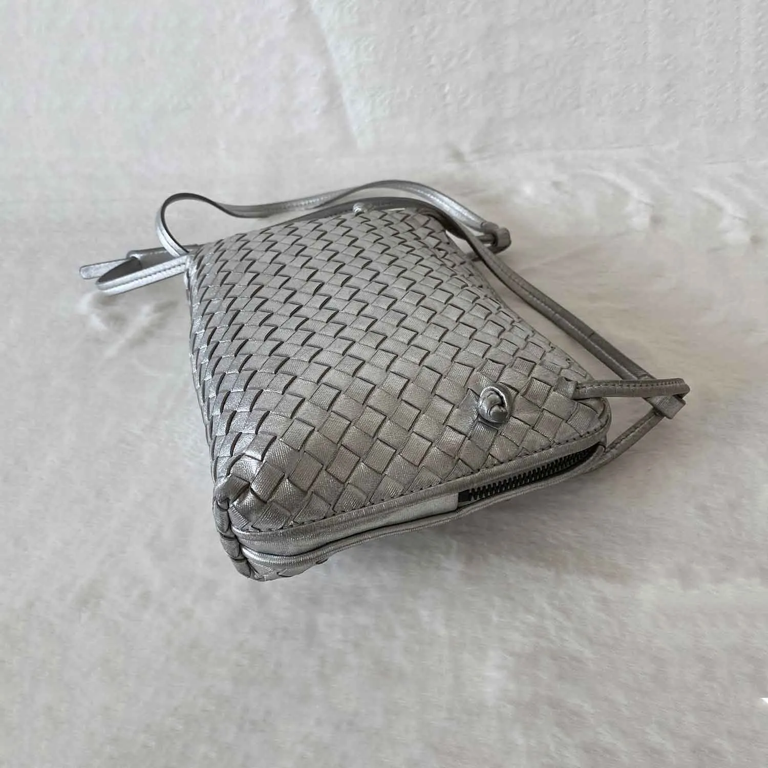 Bottega Veneta Nodini Intrecciato Crossbody Bag