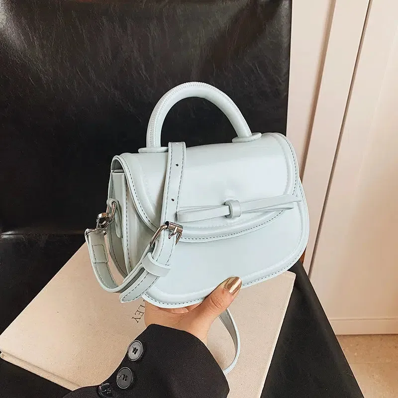 Bow Decoration Small Square Handbag