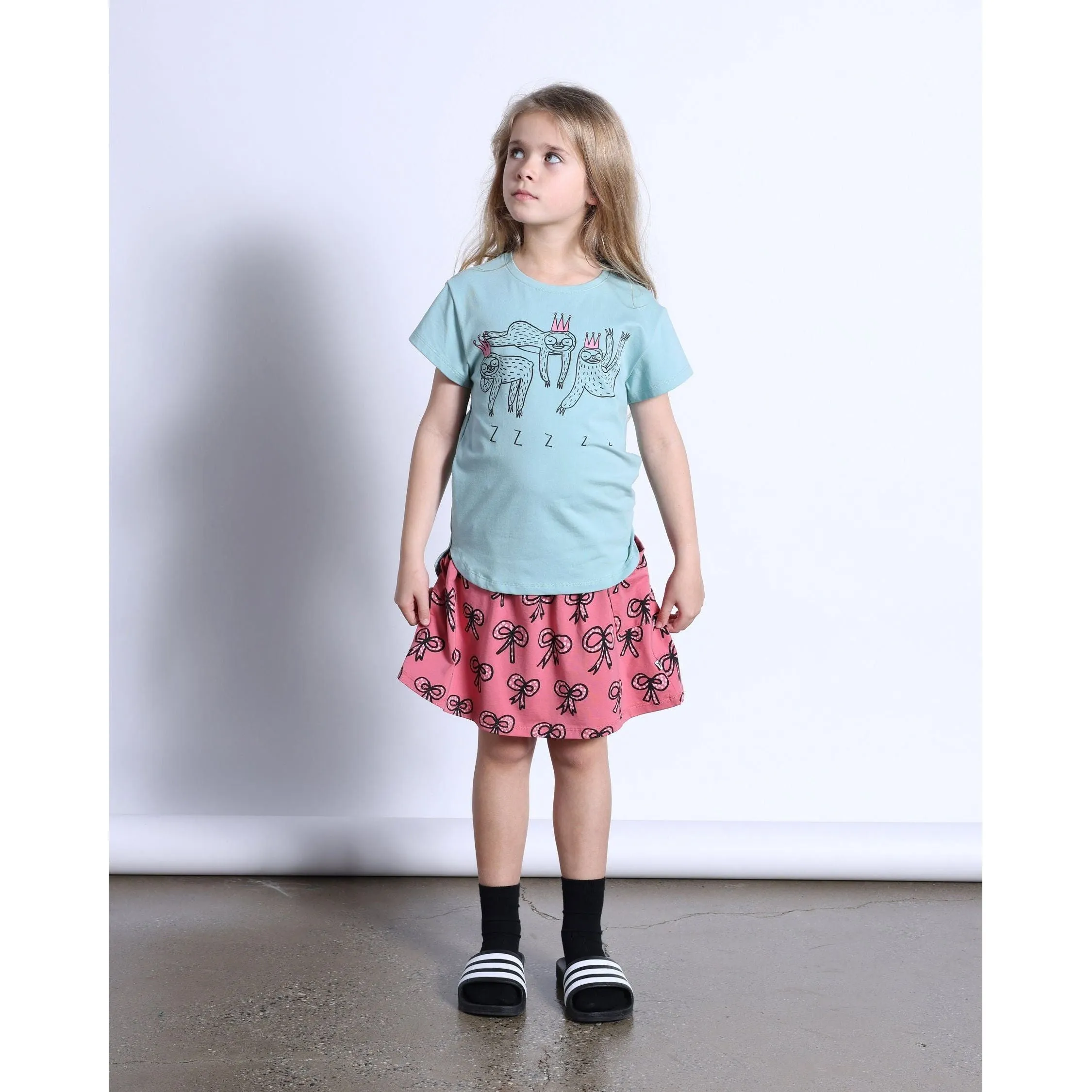 Bows Skirt- Rose
