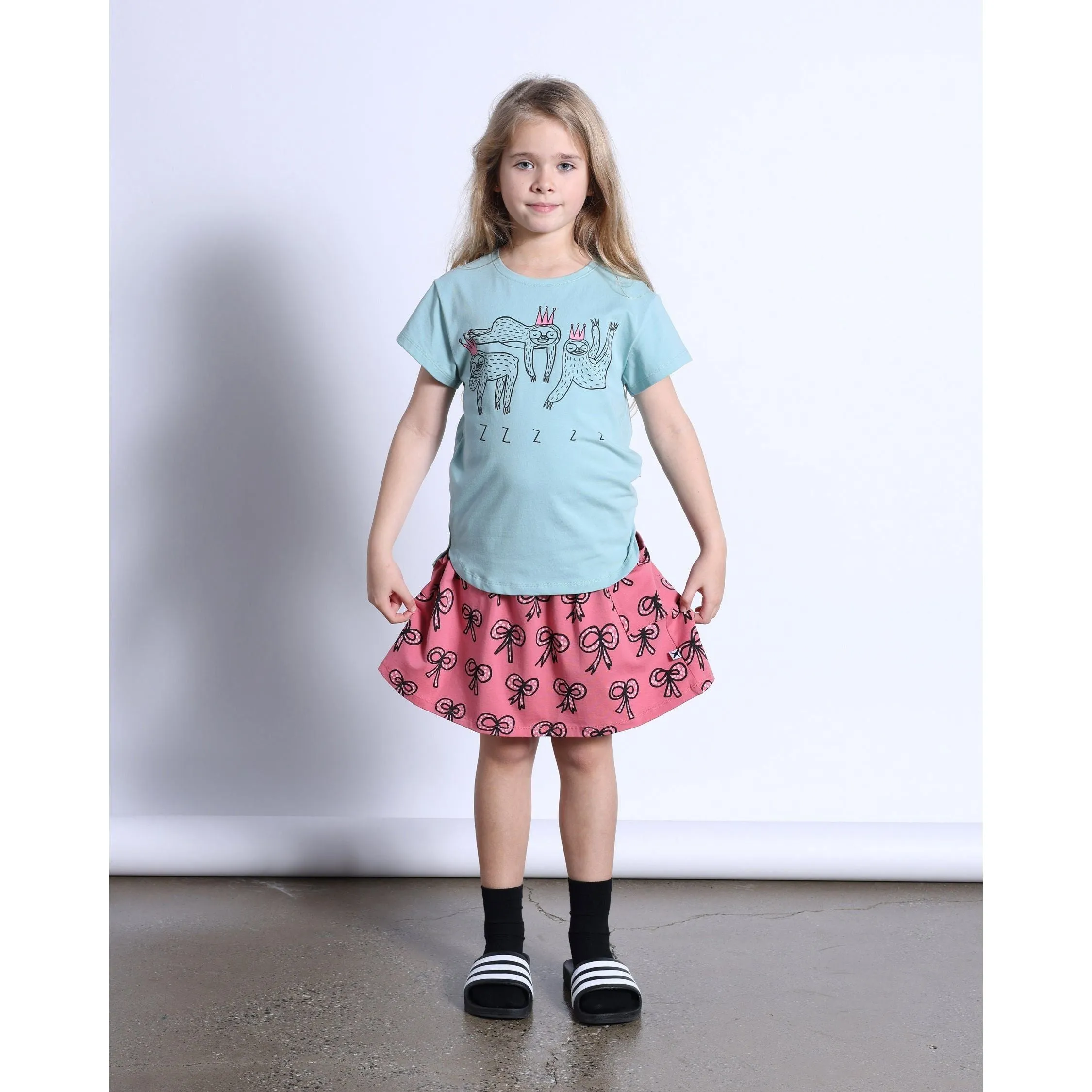 Bows Skirt- Rose
