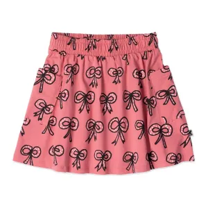 Bows Skirt- Rose