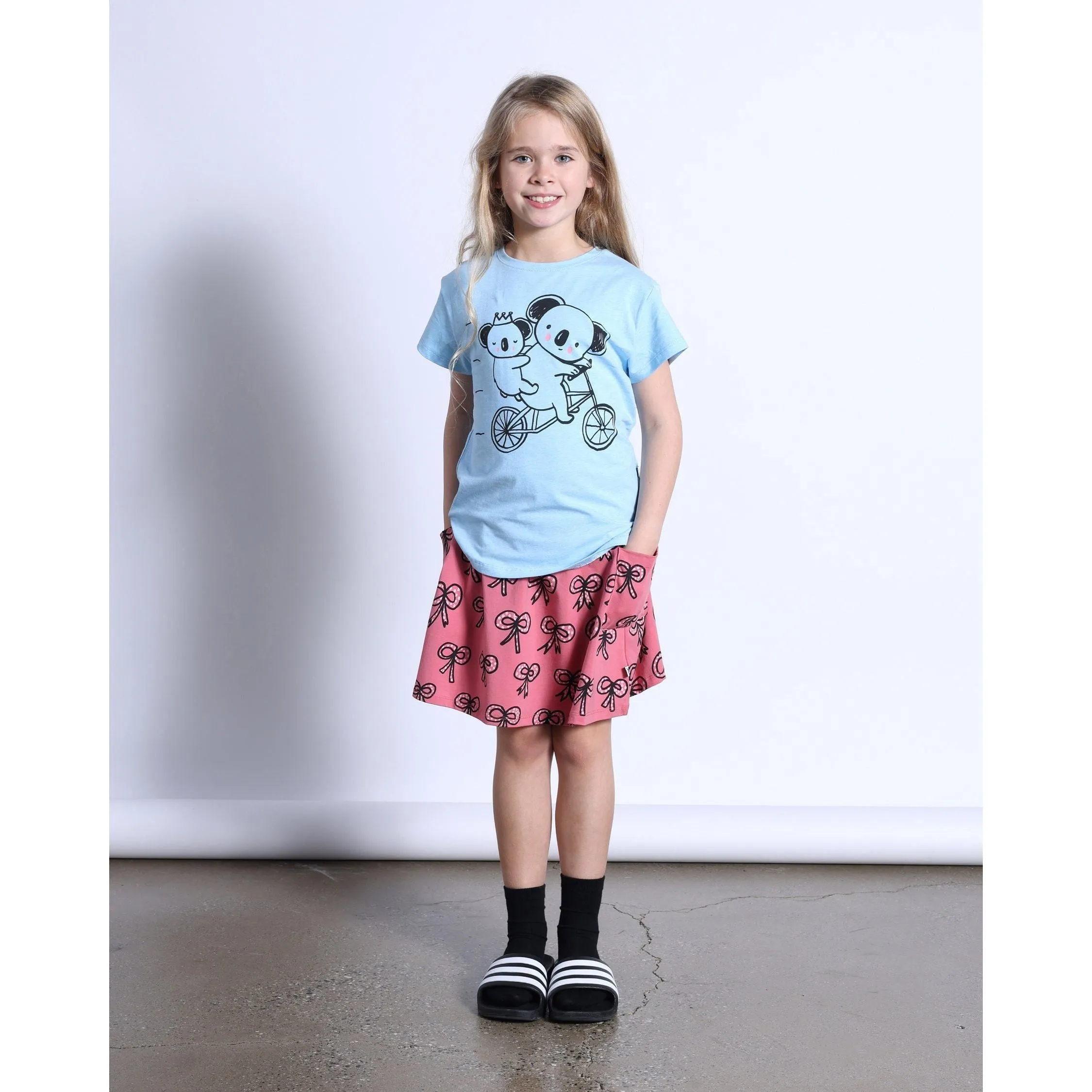 Bows Skirt- Rose