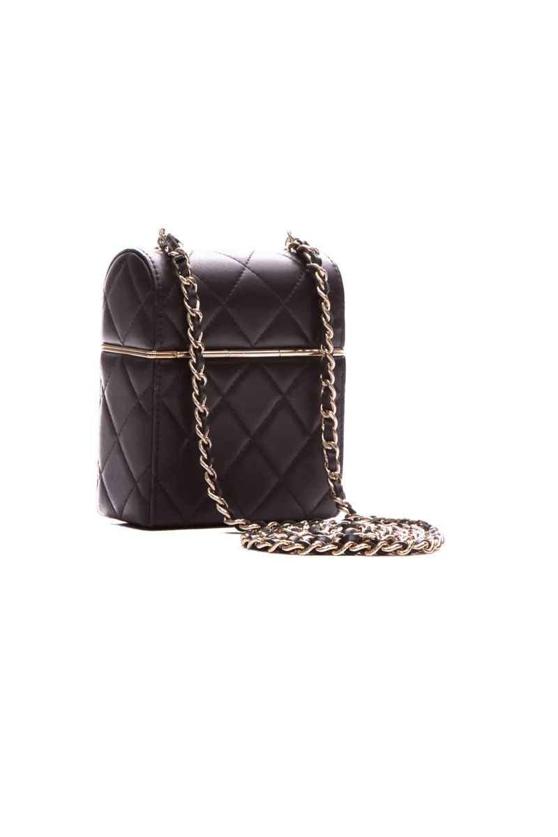 Box with Chain Crossbody Bag