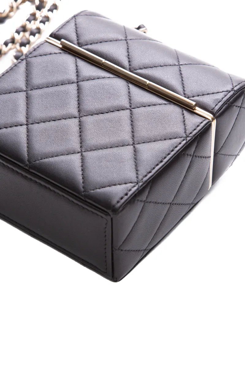 Box with Chain Crossbody Bag