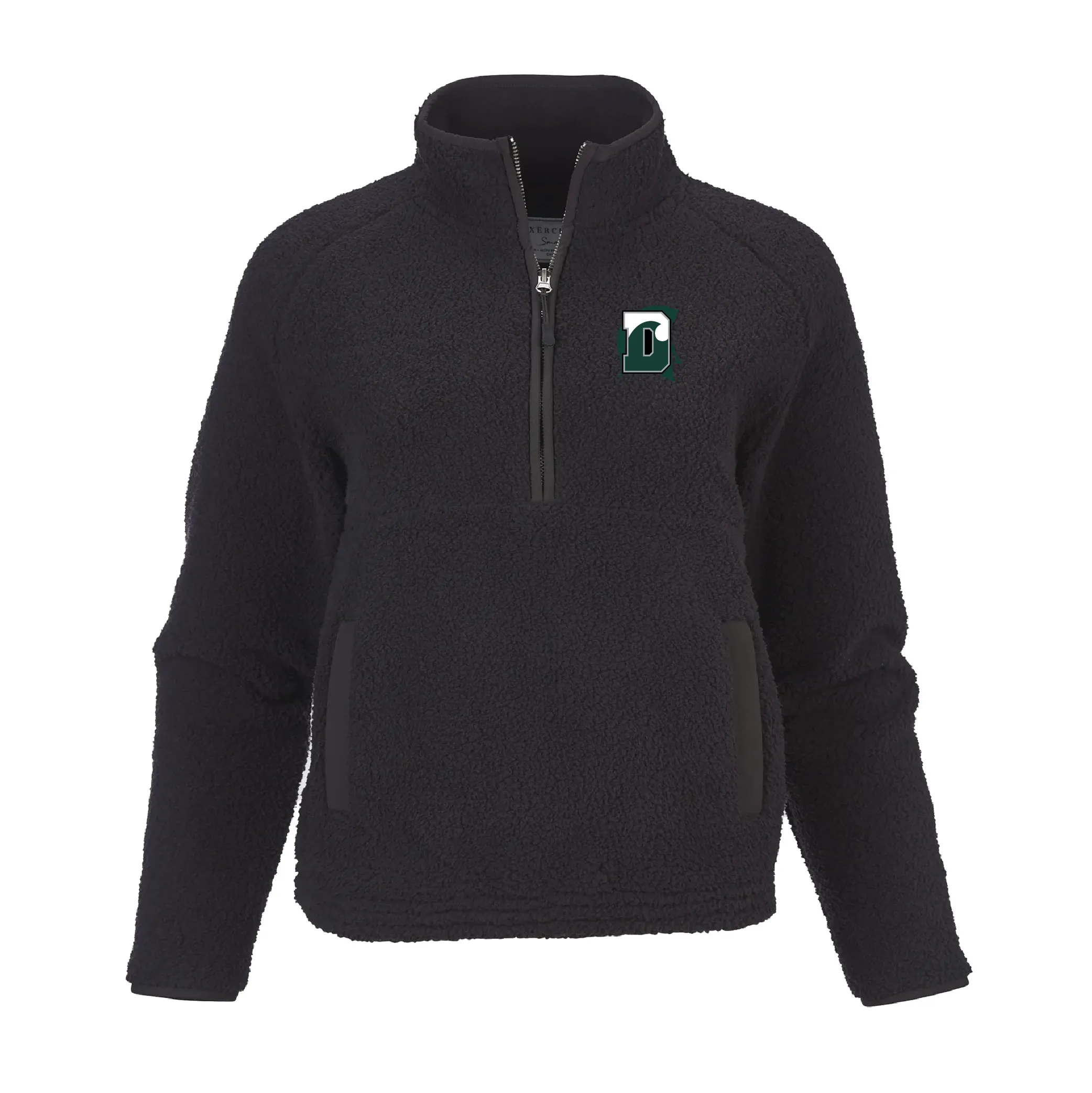 Boxercraft LADIES Everest Fleece 1/2 Zip - Black