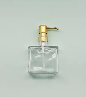 Boxy Matte Gold Soap Dispenser