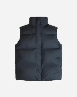 Boxy Puffer Vest - Slate