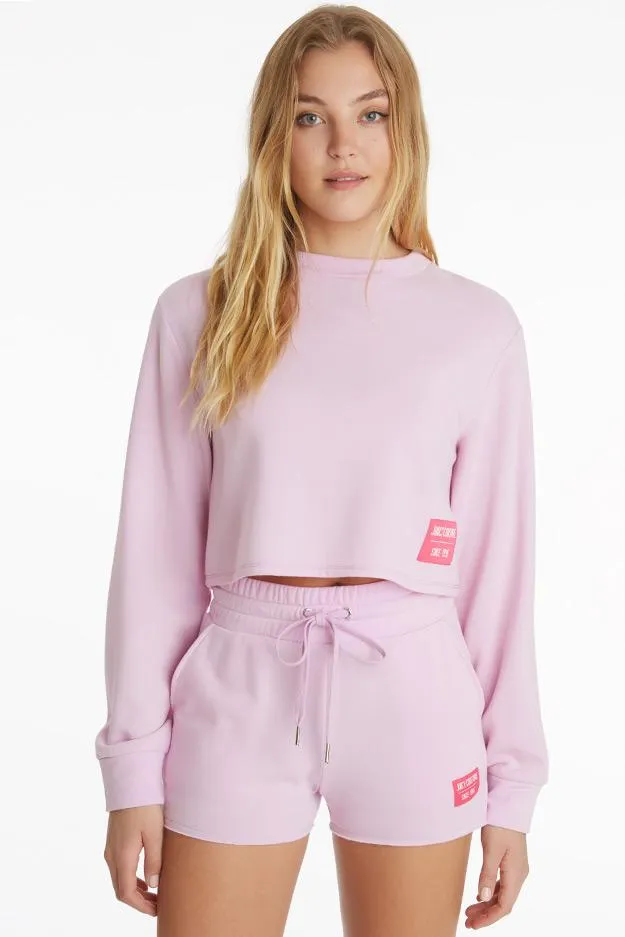 Boxy Pullover in Lilac